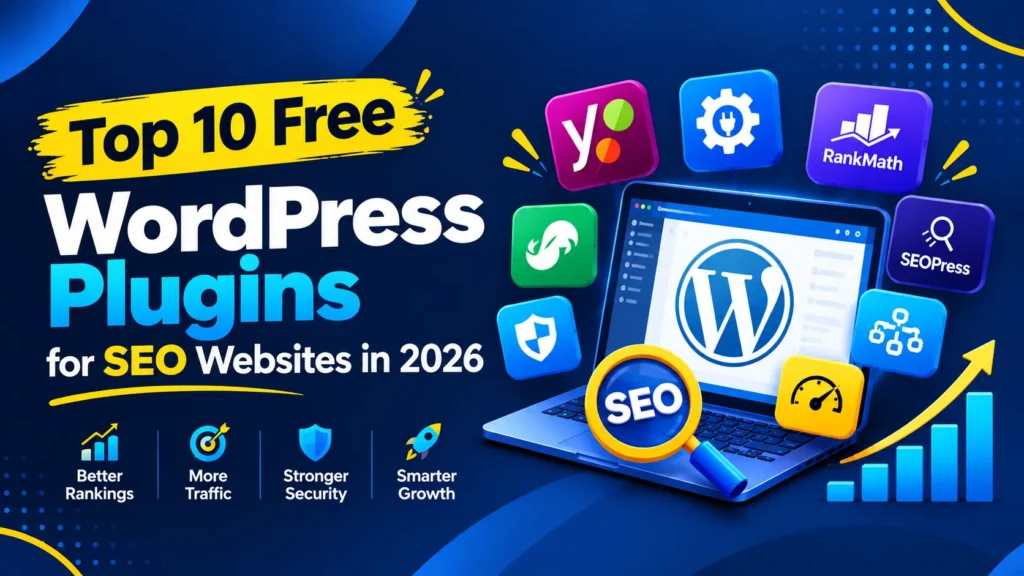 Top 10 Free WordPress Plugins for SEO Websites in 2026